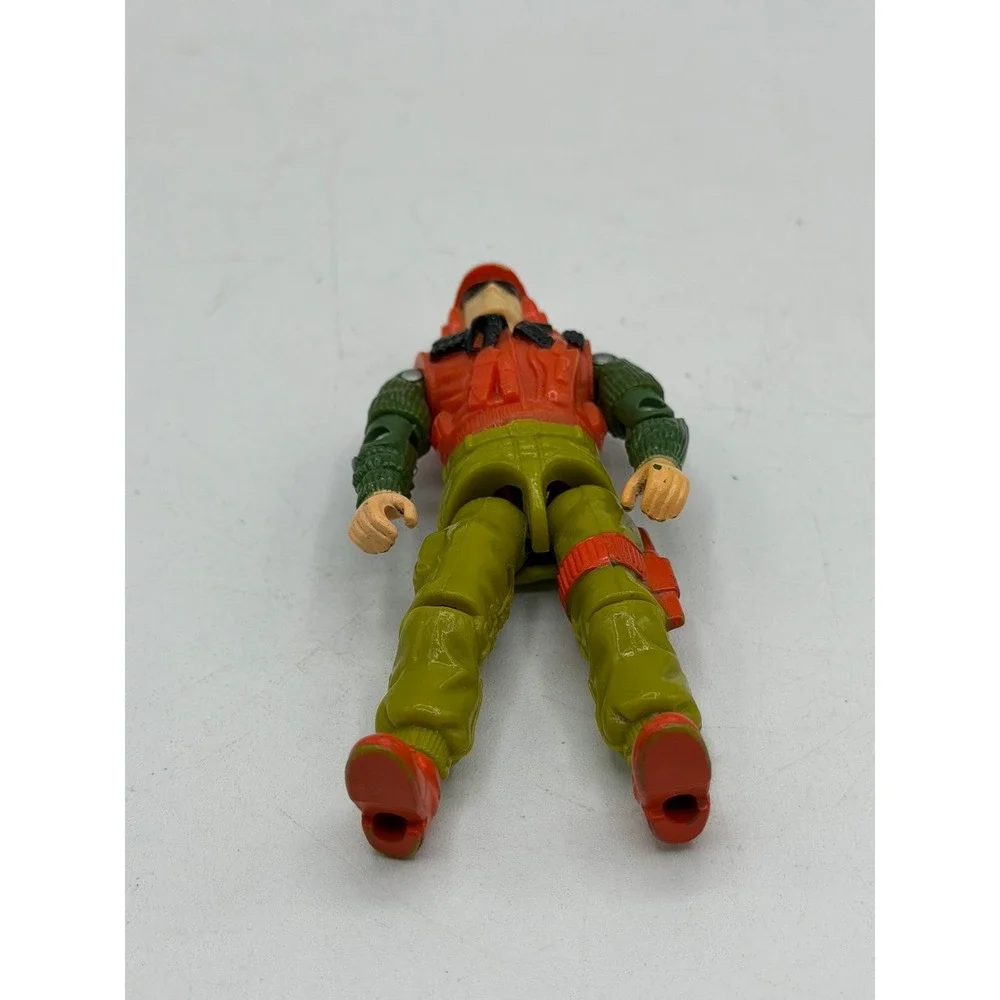 Vintage 1988 GI Joe SKIDMARK V1 Desert Fox Vehicle Driver Figure Hasbro ARAH